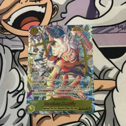 One Piece Card KAMI’S ISLAND Monkey D. Luffy EB04-061 ENGLISH OP15 SEC ALT - Image 1