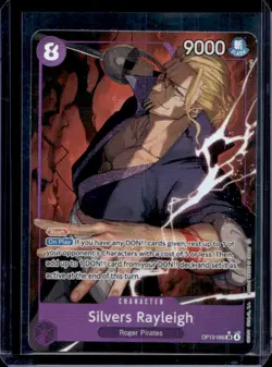 2025 One Piece Carrying On His Will Silvers Rayleigh Super Rare Alt Art OP13-066 - Image 1