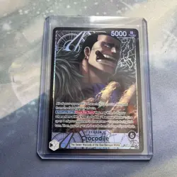 One Piece TCG Crocodile Alt Art Leader OP14-079 The Azure Sea’s Seven English - Image 1