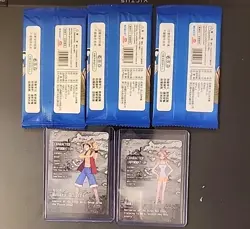 🔥Sealed One Piece 3 Pack Lot & Monkey D. Luffy + Nami Rares FREE SHIPPING🔥 - Image 5