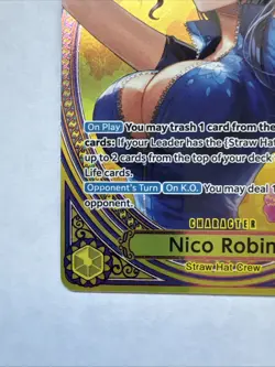 Nico Robin (055) (SP) SR EB03-055 Extra Booster: One Piece Heroines Edition Foil - Image 3