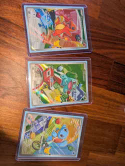 KANTO FIRST PARTNERS - POKEMON TCG - BULBASAUR, SQUIRTLE, CHARMANDER - FRENCH - Image 2