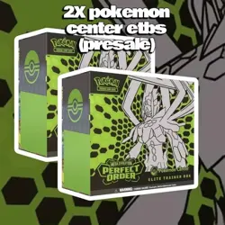 Pokemon Center Perfect Order Elite Trainer Box - ETB Presale 2x - Image 1