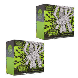 2x Pokemon Perfect Order Pokemon Center Elite Trainer Box ETB - Image 1