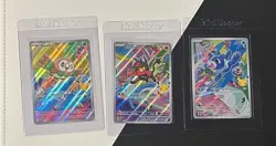 Pokemon First Partner Illustration Collection | Gen 7 Starters | Set Of 3 NM - Image 1