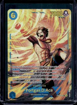 2025 One Piece Carrying On His Will Portgas D. Ace Special Card #OP13-119 - Image 1
