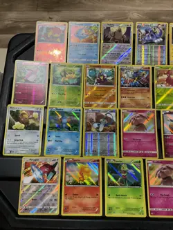 (30) Pokemon Cards Lot WOTC Vtg Holo STAMPED Reverse Lucario Raikou Slaking - Image 2