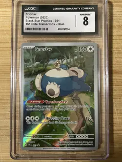 Snorlax 051 Sv: Scarlet & Violet Promo Cards Holo - Image 1