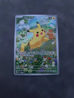 Pokemon Pikachu TCG SVP088 Black Star Promo Card NM/M Condition - Image 1
