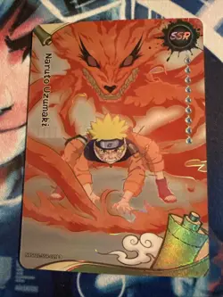 Kayou Naruto Naruto Uzumaki SSR Holo Card NRSA01-SSR-019L3 Naruto CCG - Image 1