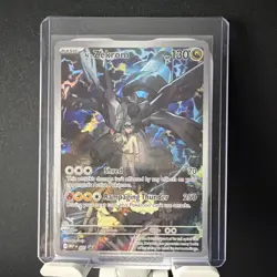 Pokemon Zekrom MP 030 Full Art Foil Dragon Basic Card HP 130 Attack 70/250 - Image 1