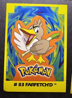 FARFETCH'D - RARE TCG NAVARRETE BUILDABLE CARD VINTAGE 2000 - Image 1