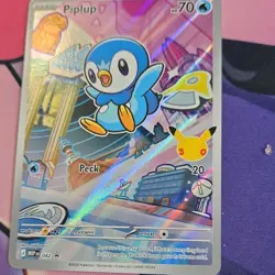 Pokemon TCG MEP Holo Lot Turtwig Chimchar Piplup 2026 3 Cards - Image 4