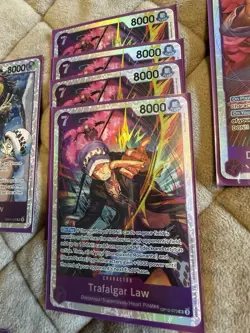 One Piece TCG Ready to Play Custom Deck w/ R , SR, AA, & Don Cards - Doflamingo - Image 4