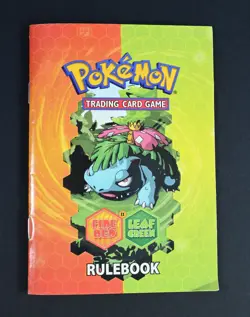 EX FireRed & LeafGreen Card List & Rulebook Pokemon 2004 Fire Red Leaf Green - Image 3