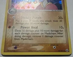 Medicham 42/101 Uncommon Reverse Holo Ex Hidden Legends Pokemon Card Light Play - Image 2