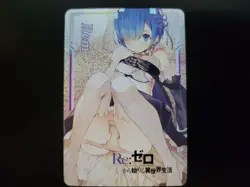 Goddess Story ACG Holo Waifu Card Re:Zero Rem Pack Fresh - Image 1