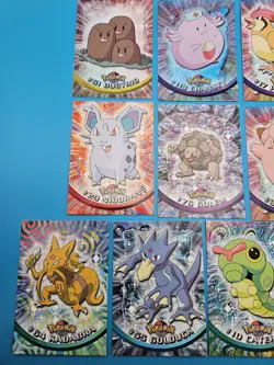 Pokemon Topps TV Animation Edition Card Lot Holo Dugtrio Chansey Kadabra Golduck - Image 2