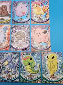 Pokemon Topps TV Animation Edition Card Lot Holo Dugtrio Chansey Kadabra Golduck - Image 3