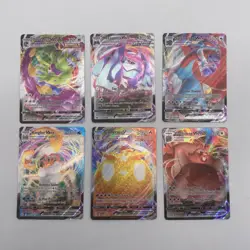 Lot Of 6 Pokemon VMAX Cards Salamence Metagross Cinderace Greedent Kingler - Image 1