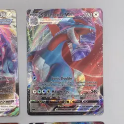 Lot Of 6 Pokemon VMAX Cards Salamence Metagross Cinderace Greedent Kingler - Image 4