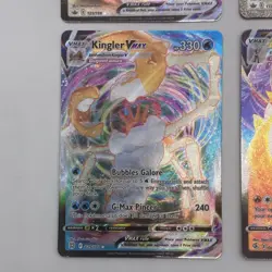 Lot Of 6 Pokemon VMAX Cards Salamence Metagross Cinderace Greedent Kingler - Image 5