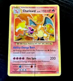 2016 11/108 Charizard Pokemon Card, Rare, Acceptable Condition - Image 1