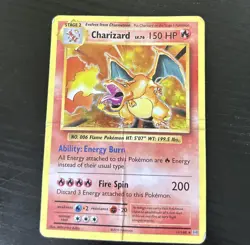 2016 11/108 Charizard Pokemon Card, Rare, Acceptable Condition - Image 3