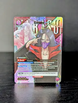 Karasu 008 R* Yu Yu Hakusho Ghost Files Union Arena Card English - Image 1