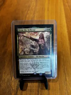 Magic: The Gathering Tyvar the Bellicose Legendary Creature March of the Machin… - Image 1