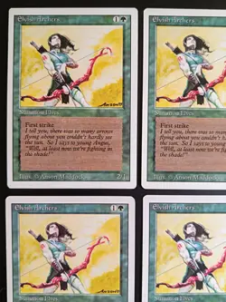 MTG | 4 x Elvish Archers | Revised Edition | Magic The Gathering | Playset - Image 2