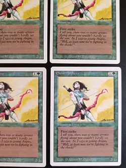 MTG | 4 x Elvish Archers | Revised Edition | Magic The Gathering | Playset - Image 5