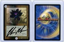 Black Lotus EX18 S1/S15 Duel Masters MTG Collaboration Foil Signed By Chris Rahn - Image 3