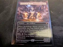 MTG Magic the Gathering Stoneforge Mystic Borderless SPG! - Image 1