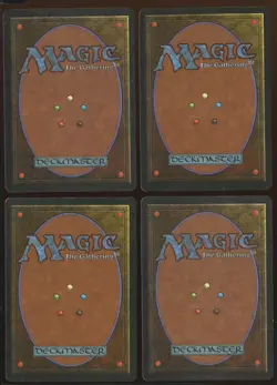 4x Dark Ritual Common LP/NM Revised 3rd Edition Playset Magic the Gathering MTG - Image 2