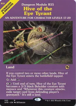 Hive of the Eye Tyrant (Dungeon Module) Adventures Forgotten Realms Regular - Image 1
