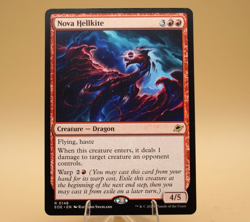 Nova Hellkite | 148 | Rare | Regular | EOE | MTG | Store Promo Eligible - Image 1