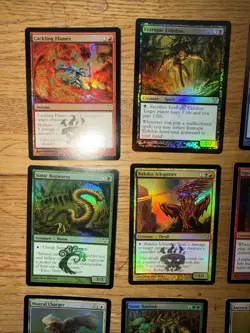 Magic The Gather Dissension 2006 9 Card Holo Trading Card Lot - Image 3