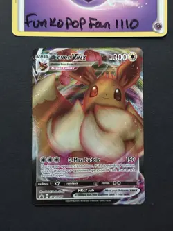 Eevee VMAX SWSH087 SWSH: Sword & Shield Promo Card Shining Fates Pokemon Card - Image 1