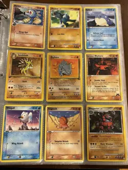 Pokemon EX Series Card Lot - Holo & Regular, English, Pikachu, Mewtwo, Snorlax - Image 5