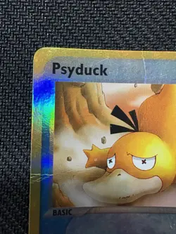 Pokemon TCG Psyduck EX Sandstorm Reverse Holo 73/100 eReader 2003 HP Dmg Card - Image 2