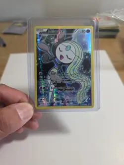 Meloetta XY120 Full Art Holo Foil Black Star Promo Pokemon TCG Card LP ✨ - Image 1