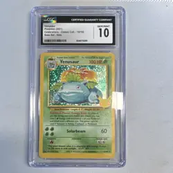Pokemon Venusaur Celebrations Classic Collection Holo 15/102 CGC 10 Graded Card - Image 1
