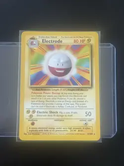 Pokemon Card - Base Set - Electrode - 21/102 - Image 1