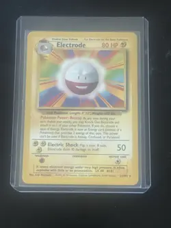 Pokemon Card - Base Set - Electrode - 21/102 - Image 3