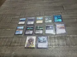 🔥 MAGIC: THE GATHERING FINAL FANTASY 13 RARE LANDS AND ARTIFACTS CARD LOT 🔥 - Image 1