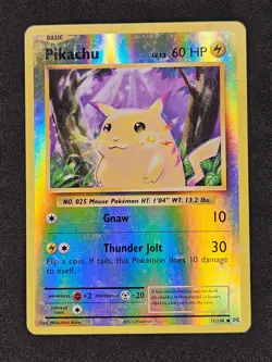 XY Evo Reverse Holo 8 Card Lot Pikachu Charmander Poliwrath /108 Pokemon MP-LP - Image 3