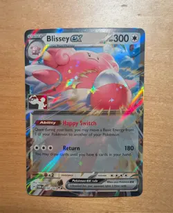 Blissey Ex Pokemon Prize Pack Series 7 Promo Pokemon Card NM Stamp - Image 1