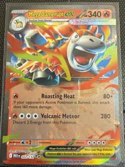 Pokemon Mega EX Card Lot - Mega Camerupt, Mega Gardevoir, Mega Absol - 3 Cards - Image 1