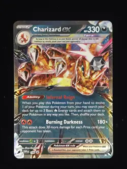 Charizard ex -196 196 Pokemon SV: Scarlet & Violet Promo Cards 🔥🔥🔥 - Image 1